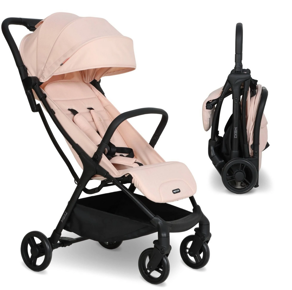 My Babiie MBX2 Compact Stroller – Lightweight Foldable Travel Pushchair