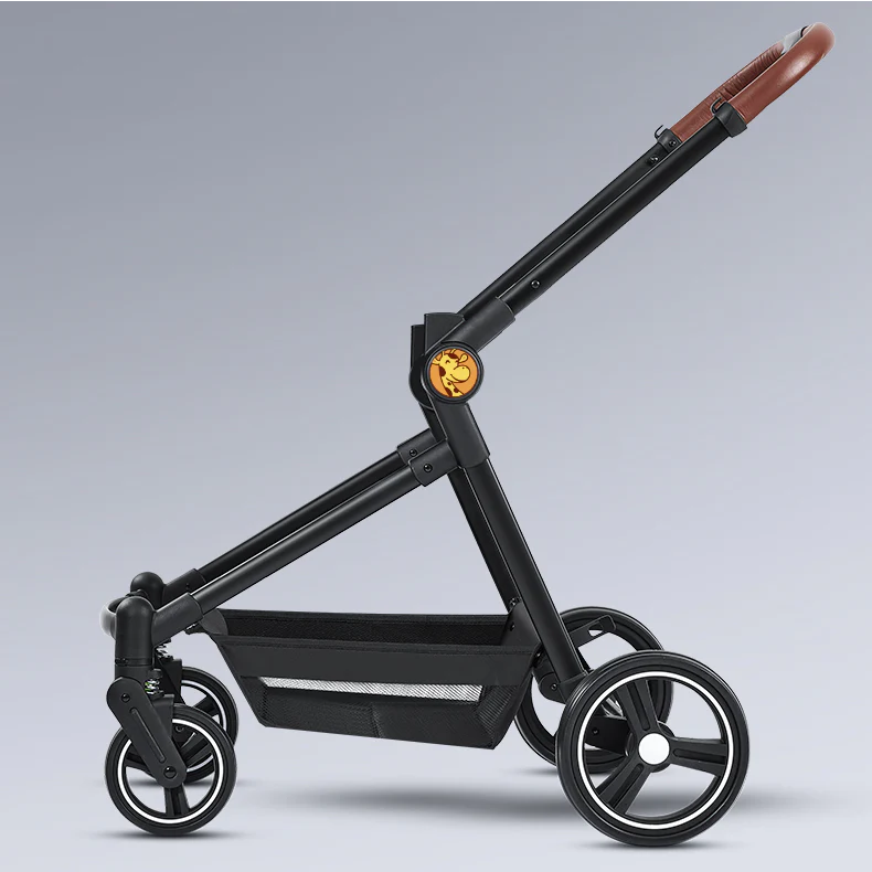 Foldable Twin Baby Stroller – Lightweight Double Seat Pushchair for Travel