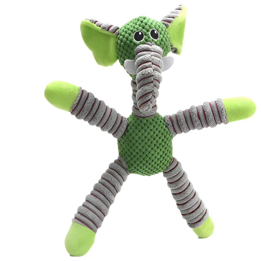 ToughTug Squeaky Plush Molar Toy