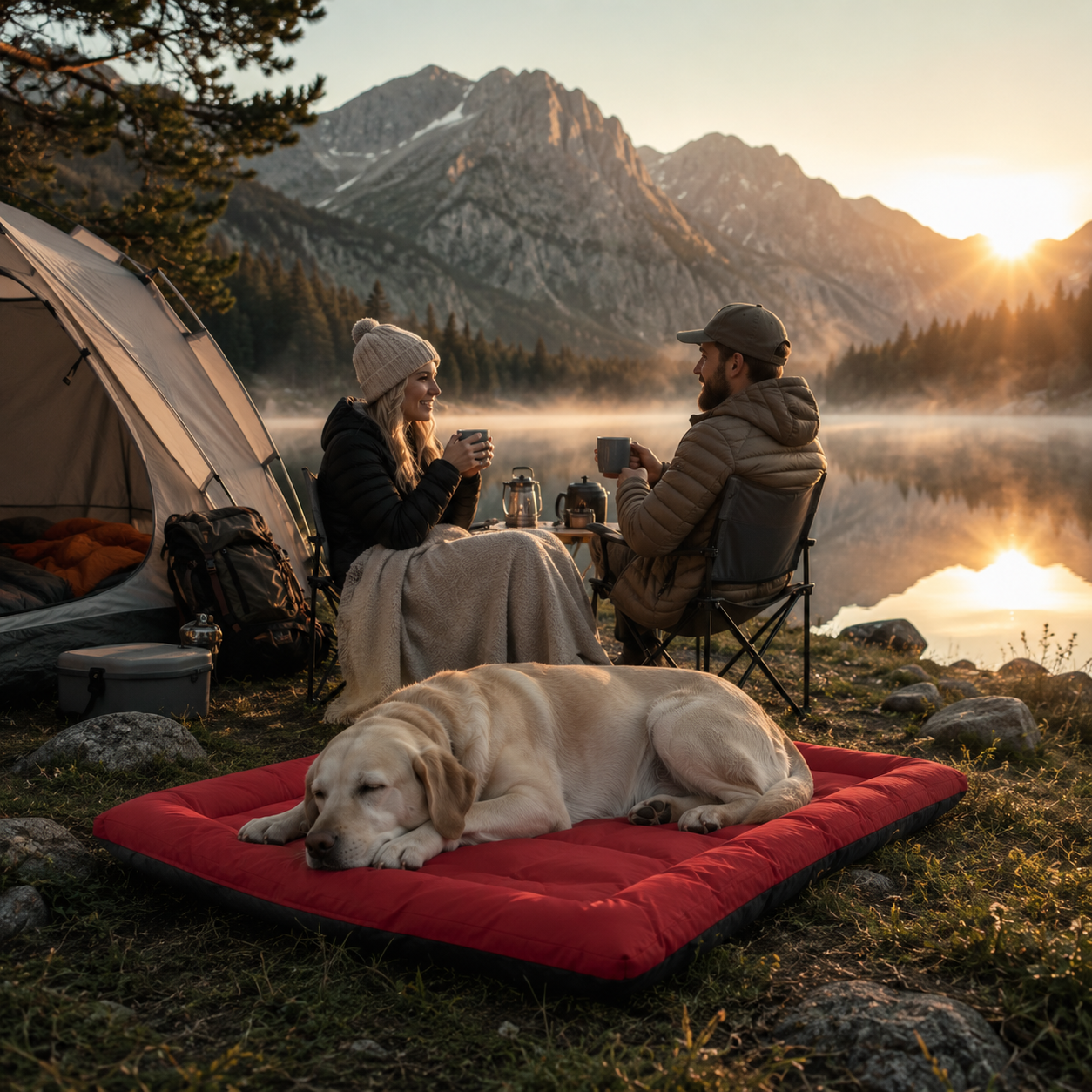 TerraGuard Waterproof Outdoor Pet Mattress