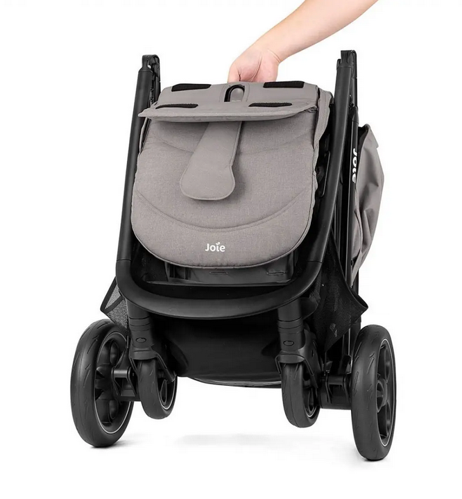Joie Tourist Lightweight Travel Stroller – Compact One-Hand Fold Baby Pushchair