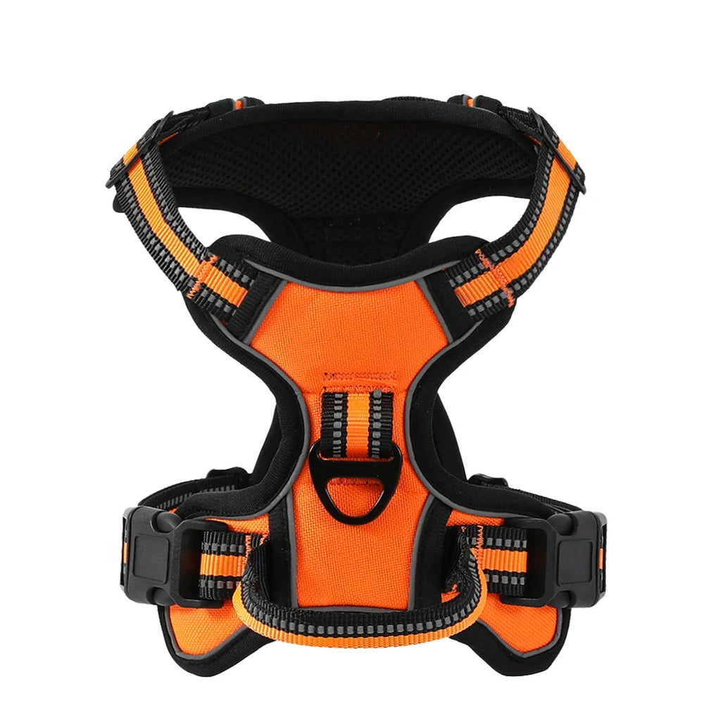 SafeStride Adjustable Reflective Dog Harness Vest