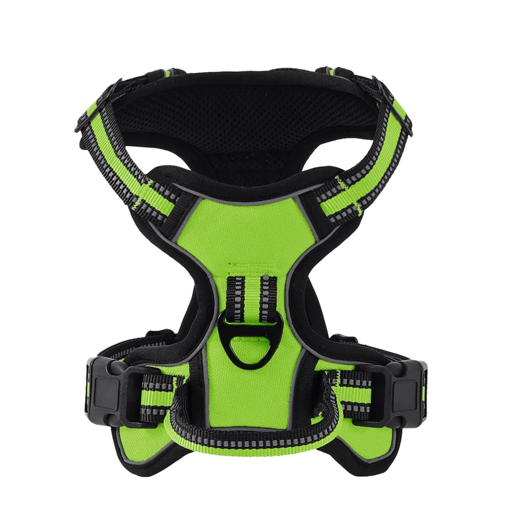 SafeStride Adjustable Reflective Dog Harness Vest
