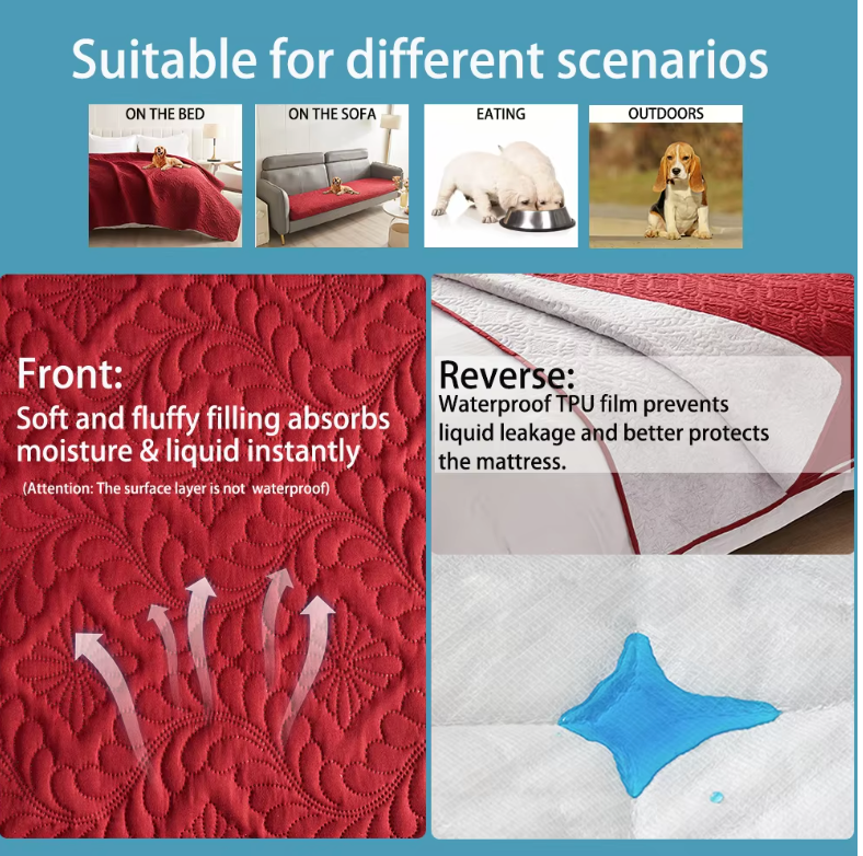 Waterproof Furniture & Bed Protector Mat