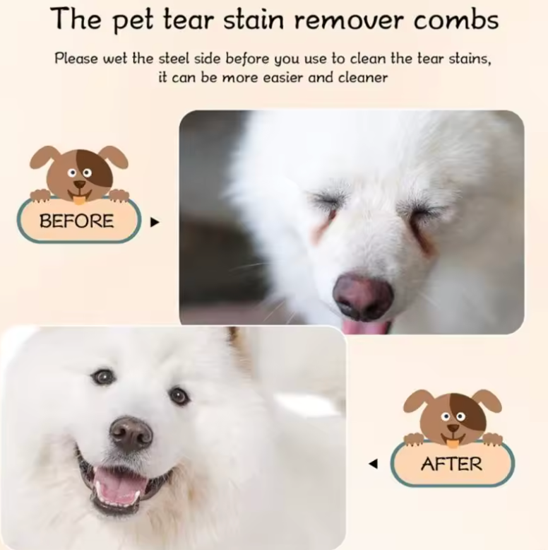 ClearEyes Precision Facial Grooming Comb