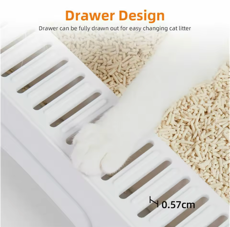 Foldable Enclosed Litter Box