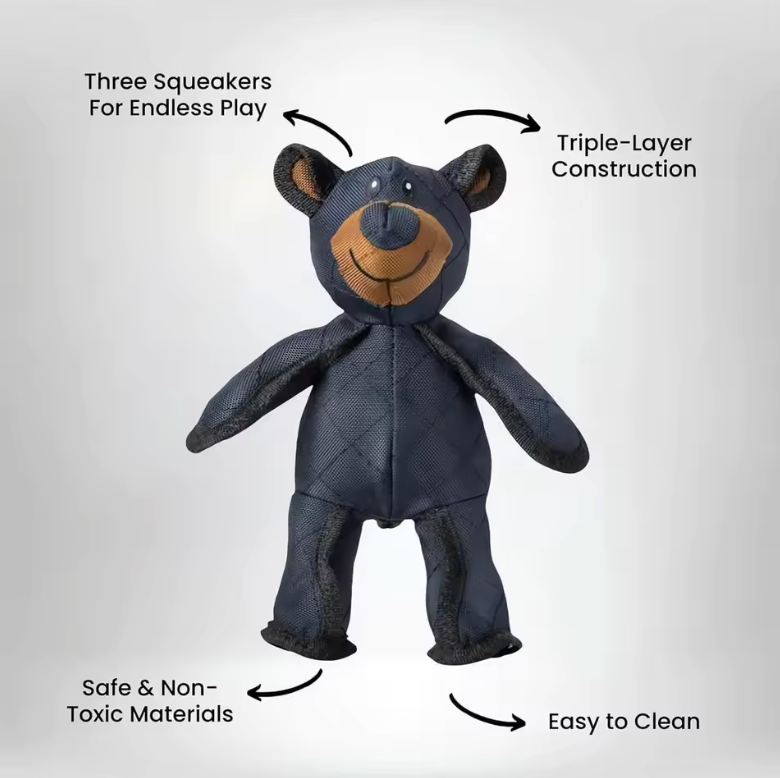 Plush Teddy Squeaker