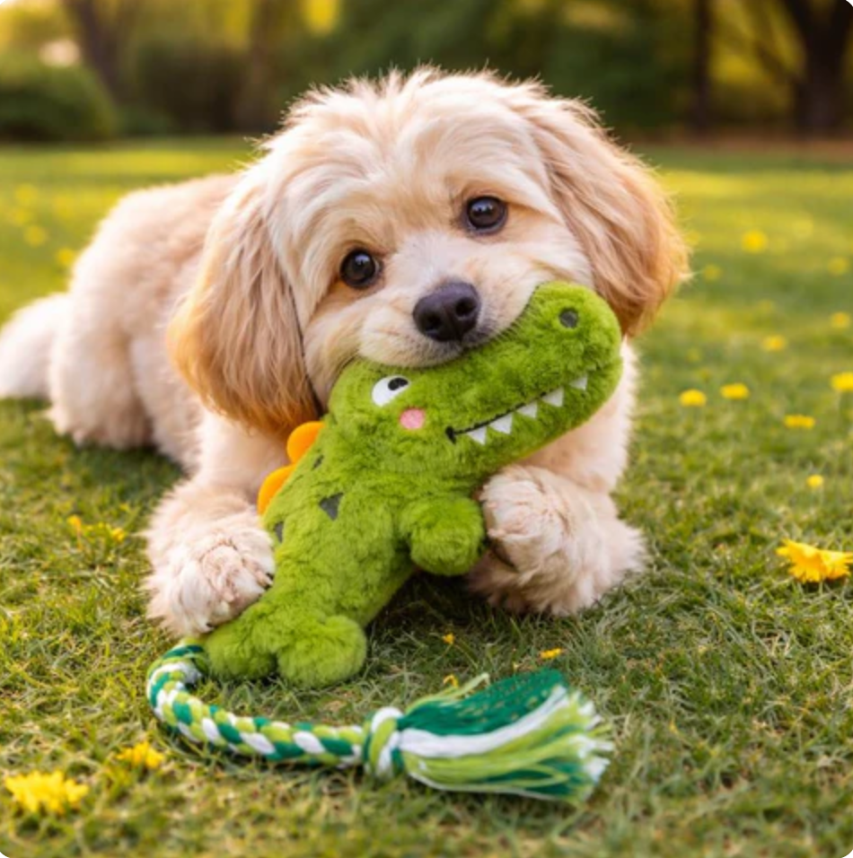 Natural-Fiber Tug-Toy