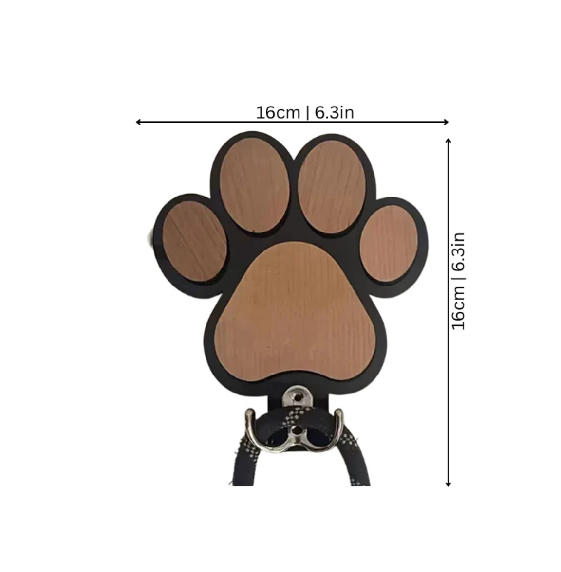 Paw-Post Wooden Hook