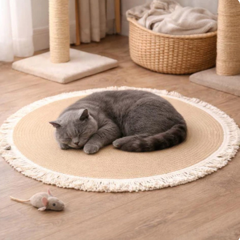 JuteScratch Cat Mat