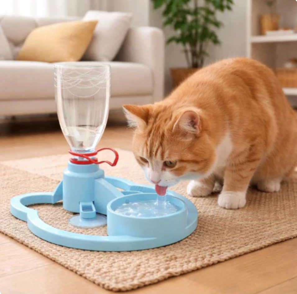 HydraPaw No-Spill Water Station