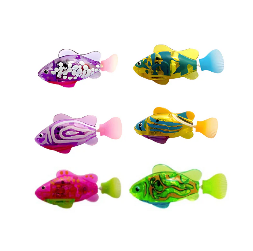 AquaBuddies Swimming Cat Toy Fish Set