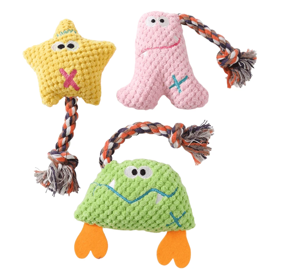 Plush Rope Dog Toy