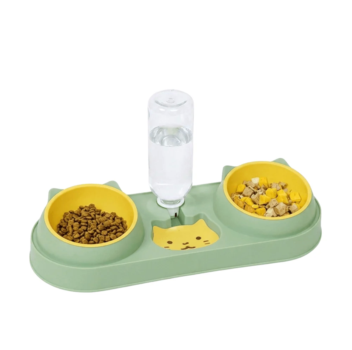 Automatic Pet Feeding & Water Bowl Set