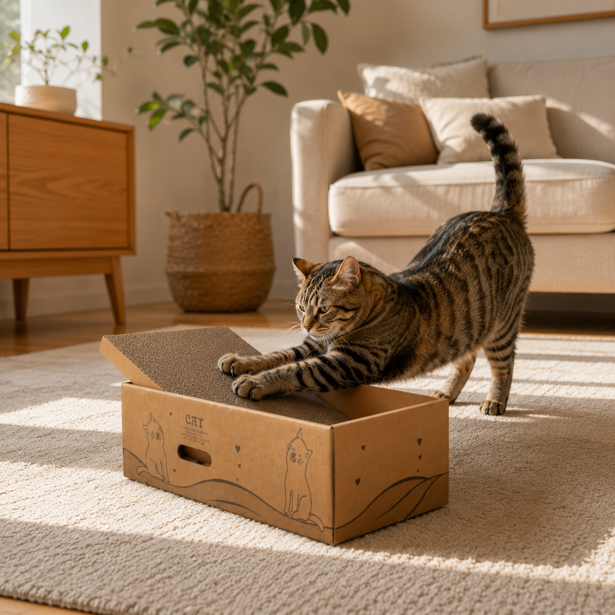 Cat Scratcher Ramp