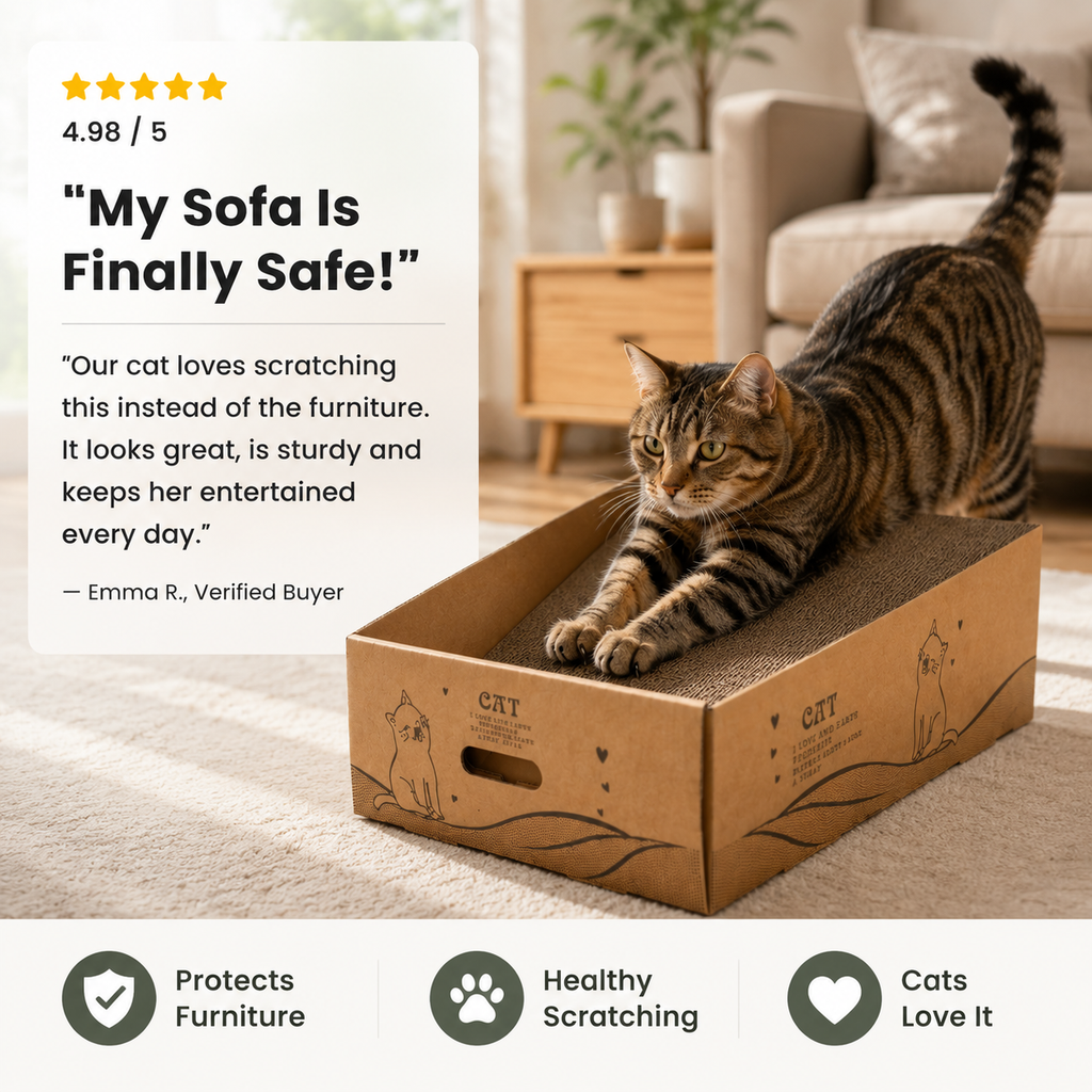 Cat Scratcher Ramp