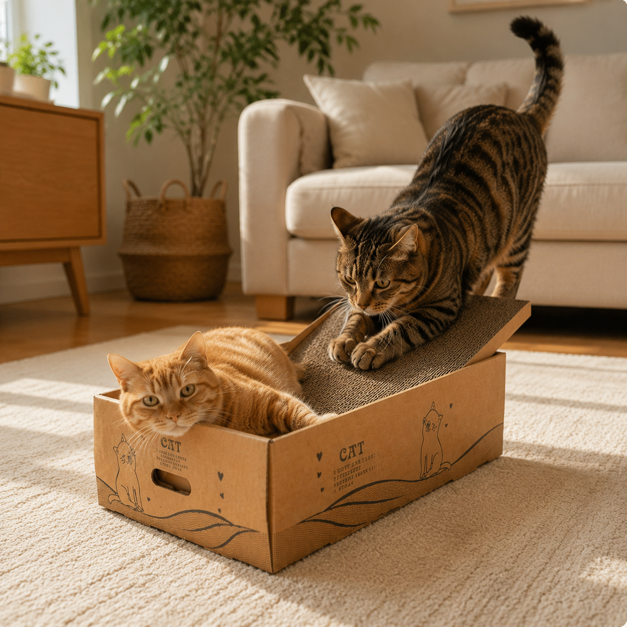 Cat Scratcher Ramp