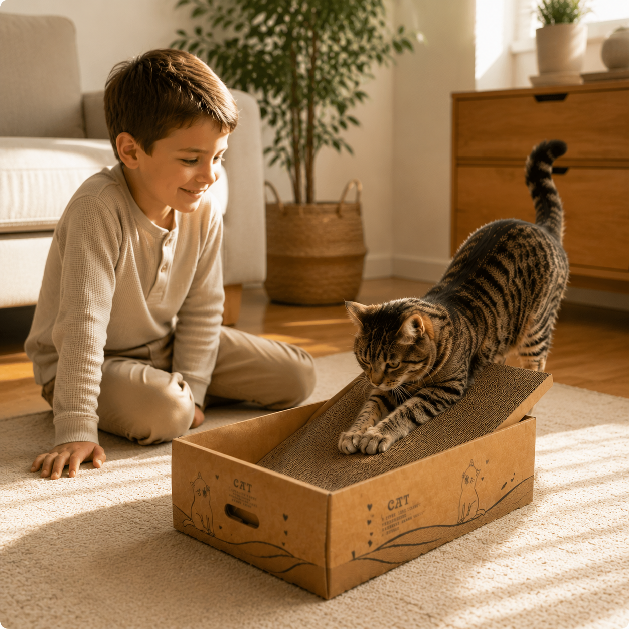 Cat Scratcher Ramp