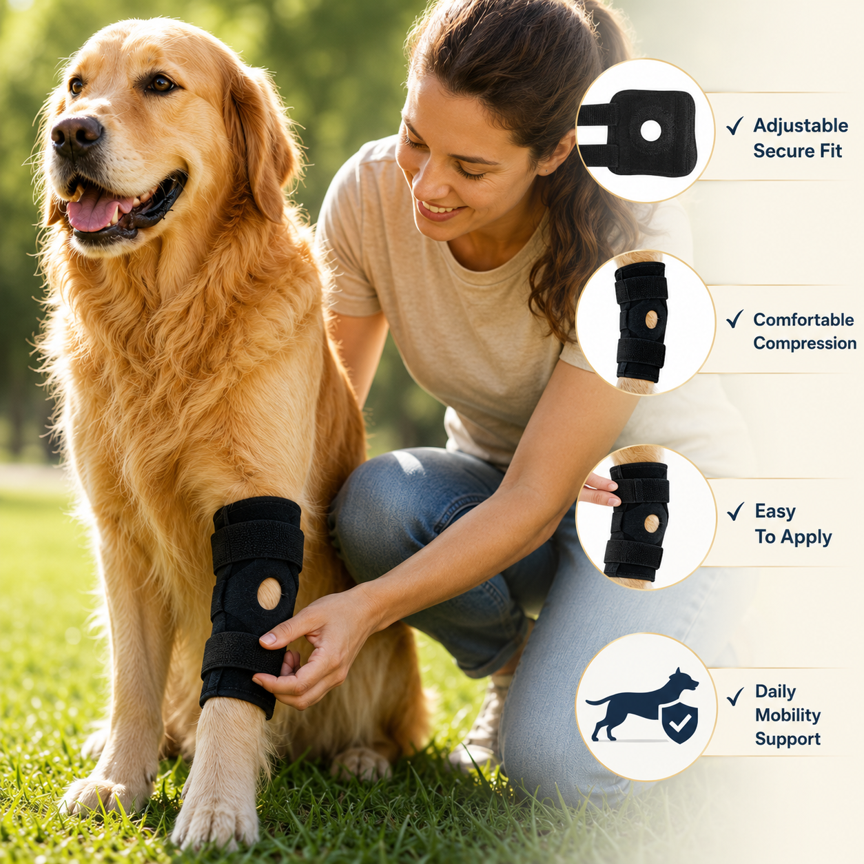JointGuard Dog Leg Support Wrap