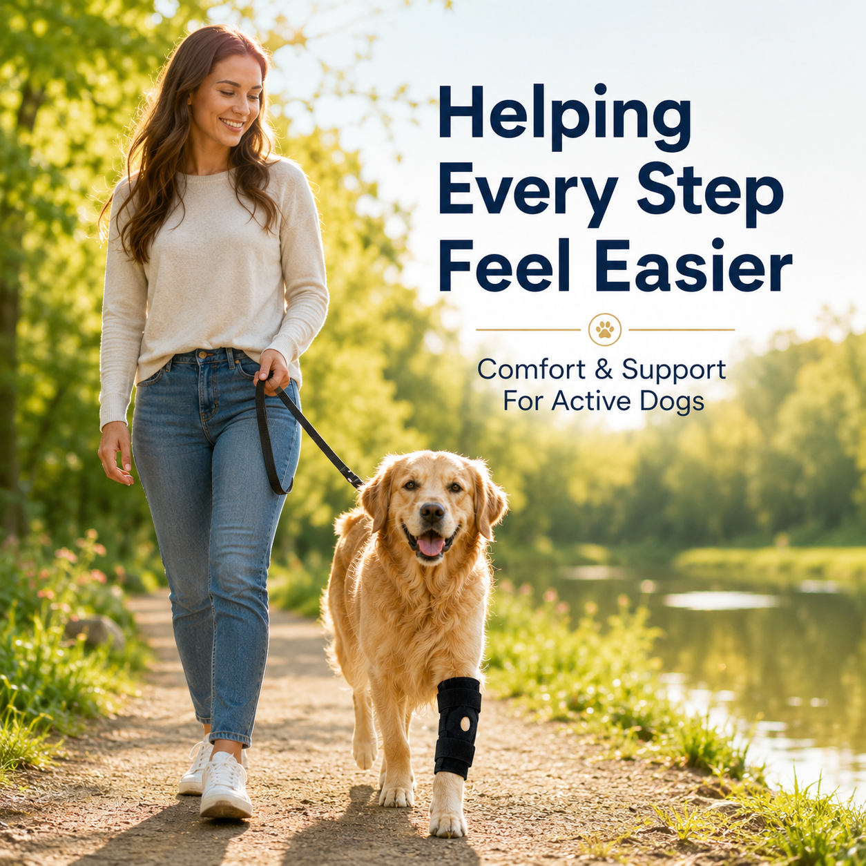 JointGuard Dog Leg Support Wrap