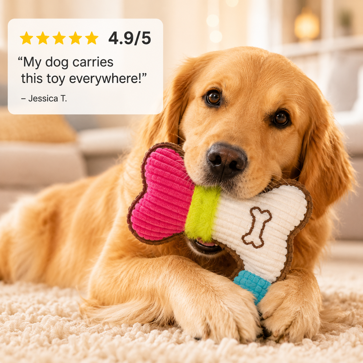 ChewyBone Plush Toy