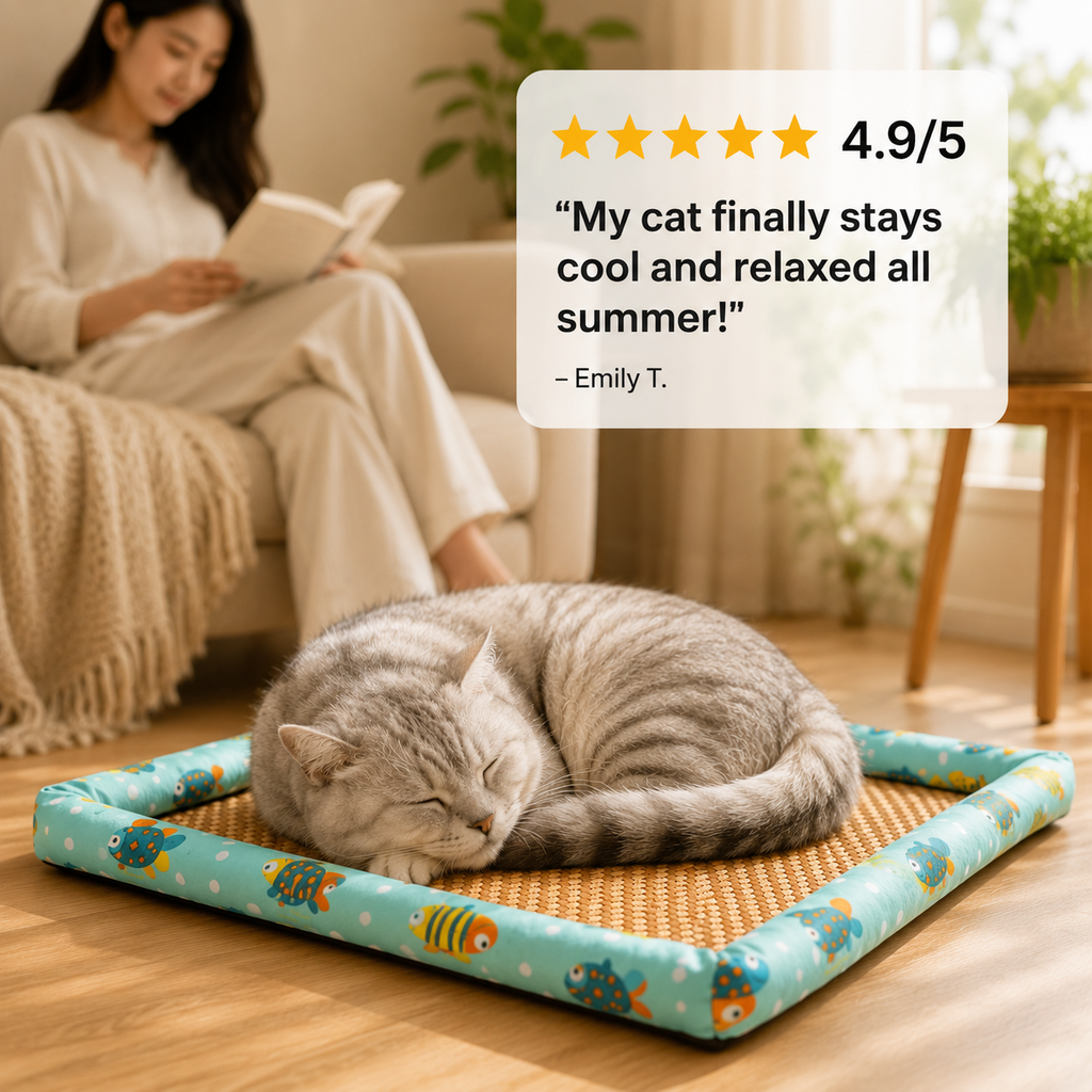 CoolPaw Summer Bed