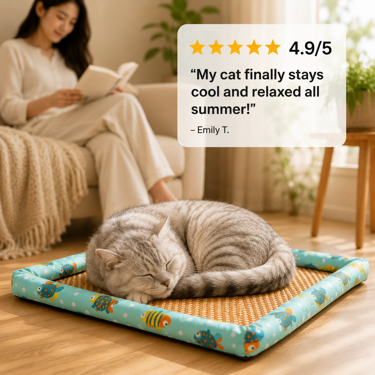 CoolPaw Summer Bed