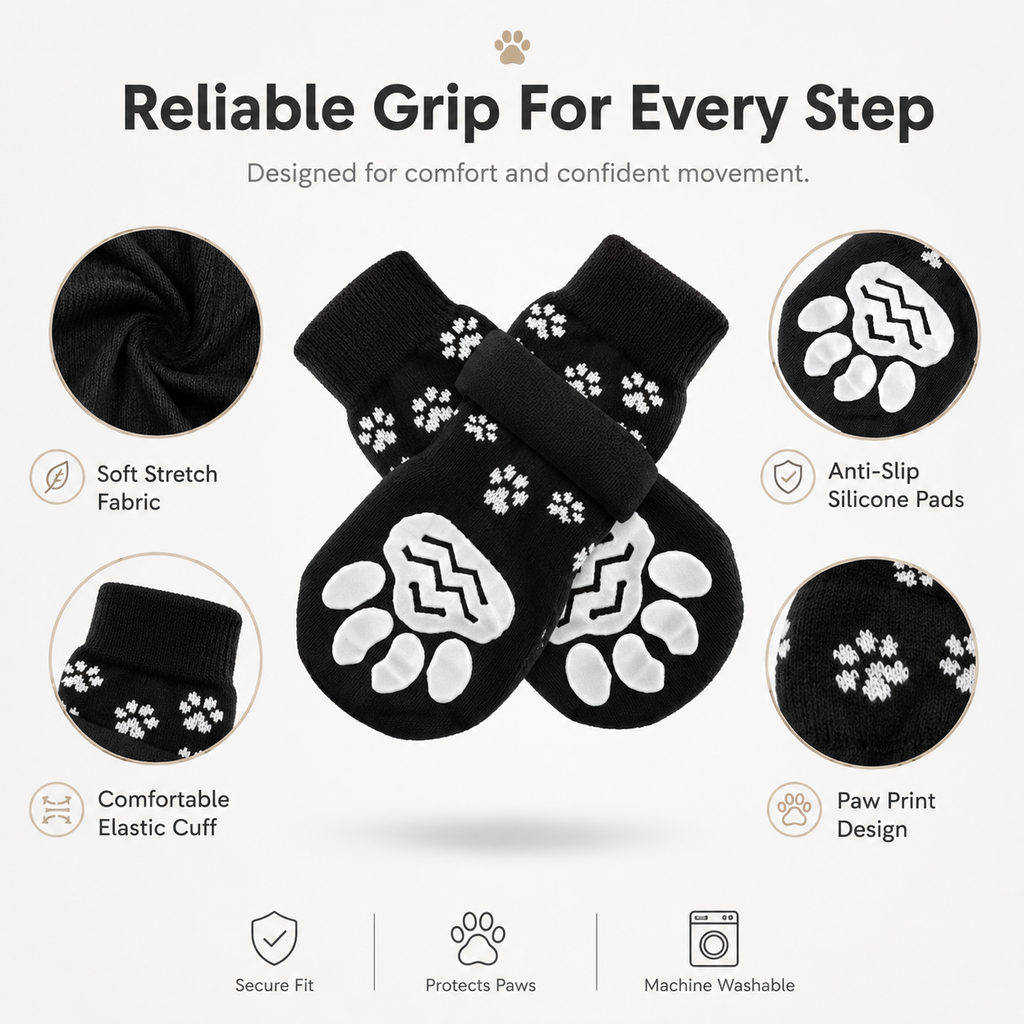 Paw Grip Sock Set