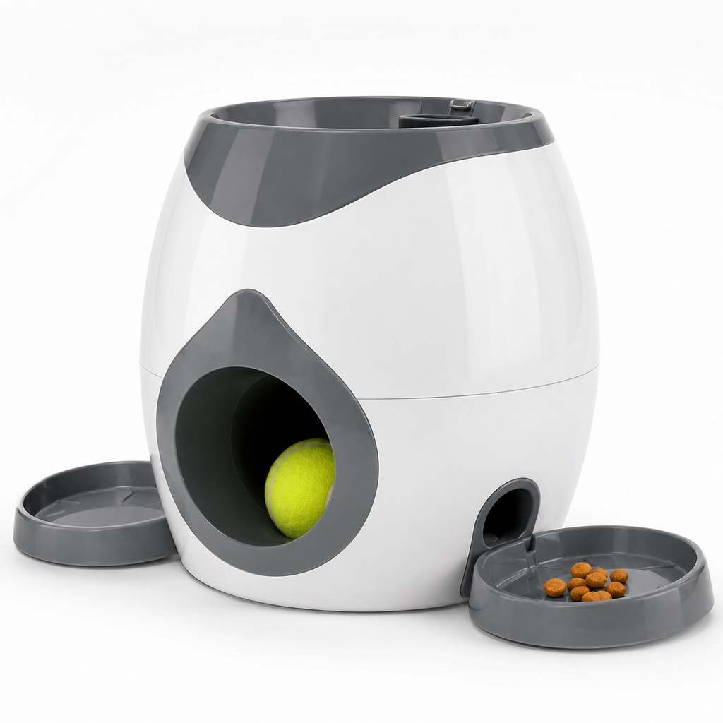 PetJoy Auto Tennis Launcher & Treat Feeder