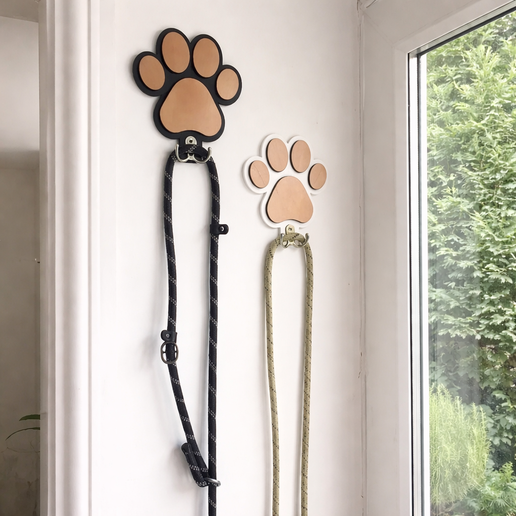 Paw-Post Wooden Hook