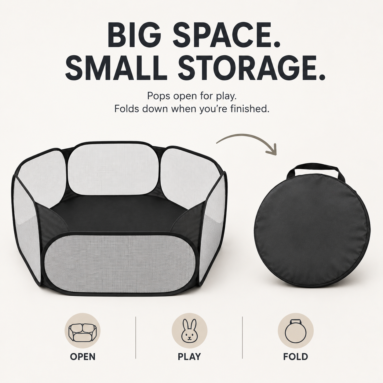 Pop-Up Pet Playpen