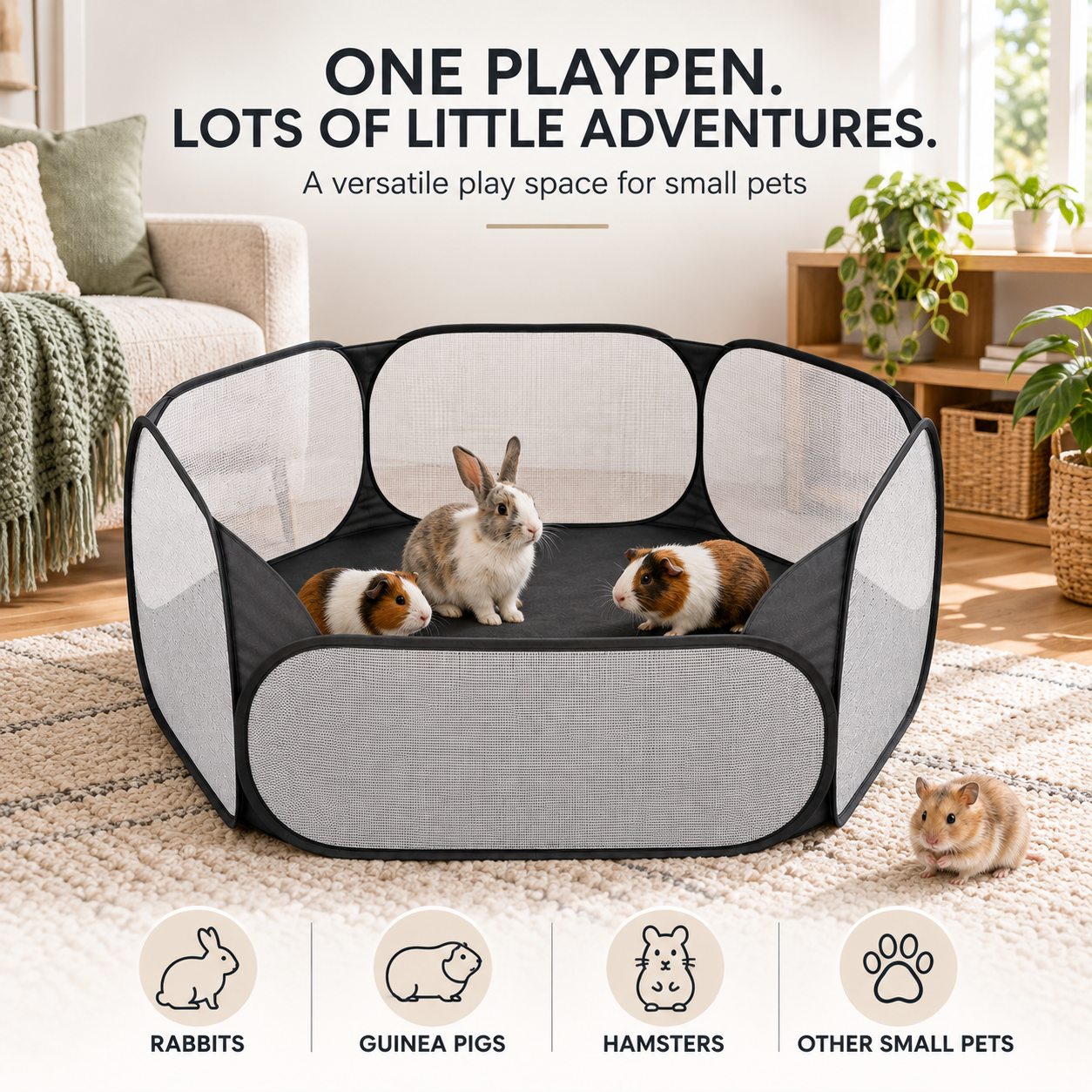 Pop-Up Pet Playpen