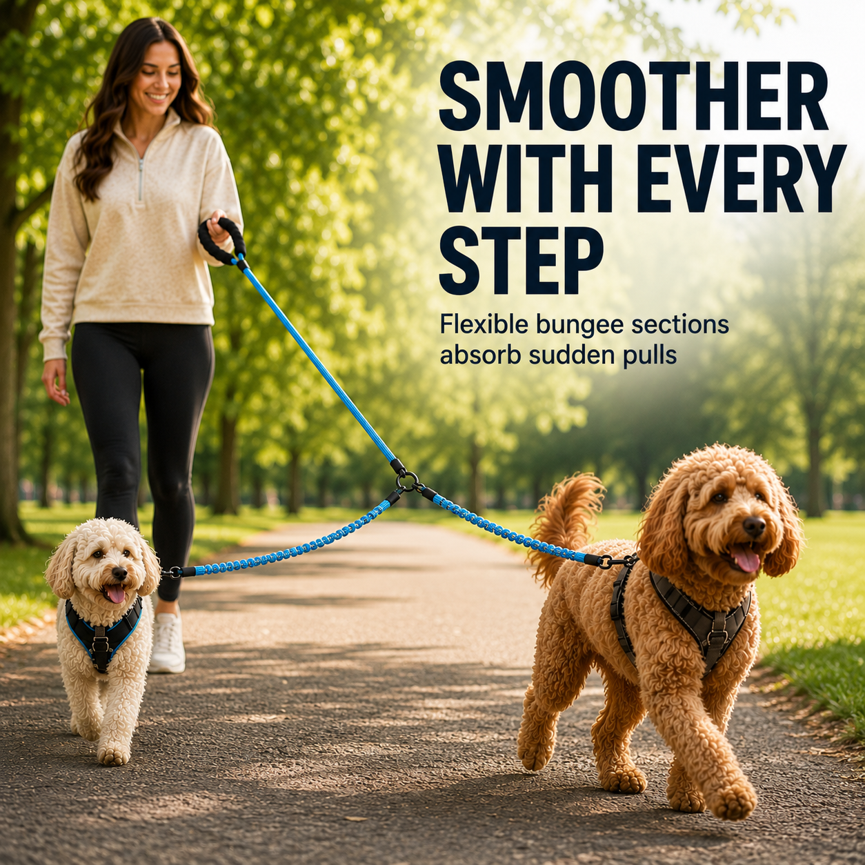 Dual-Flex Tandem Leash