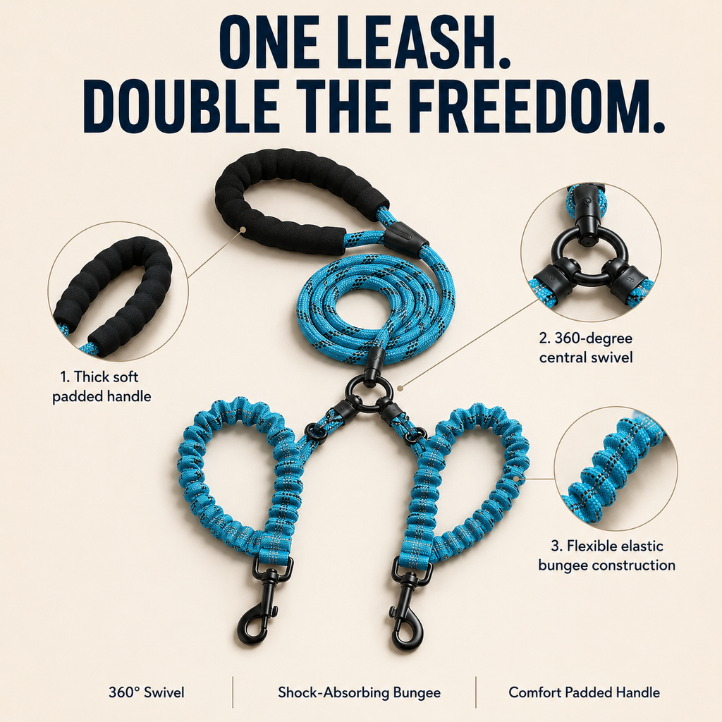 Dual-Flex Tandem Leash