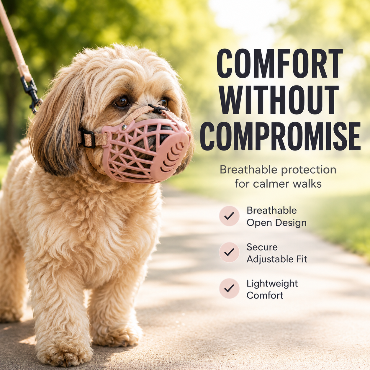 Breathable Mesh Muzzle