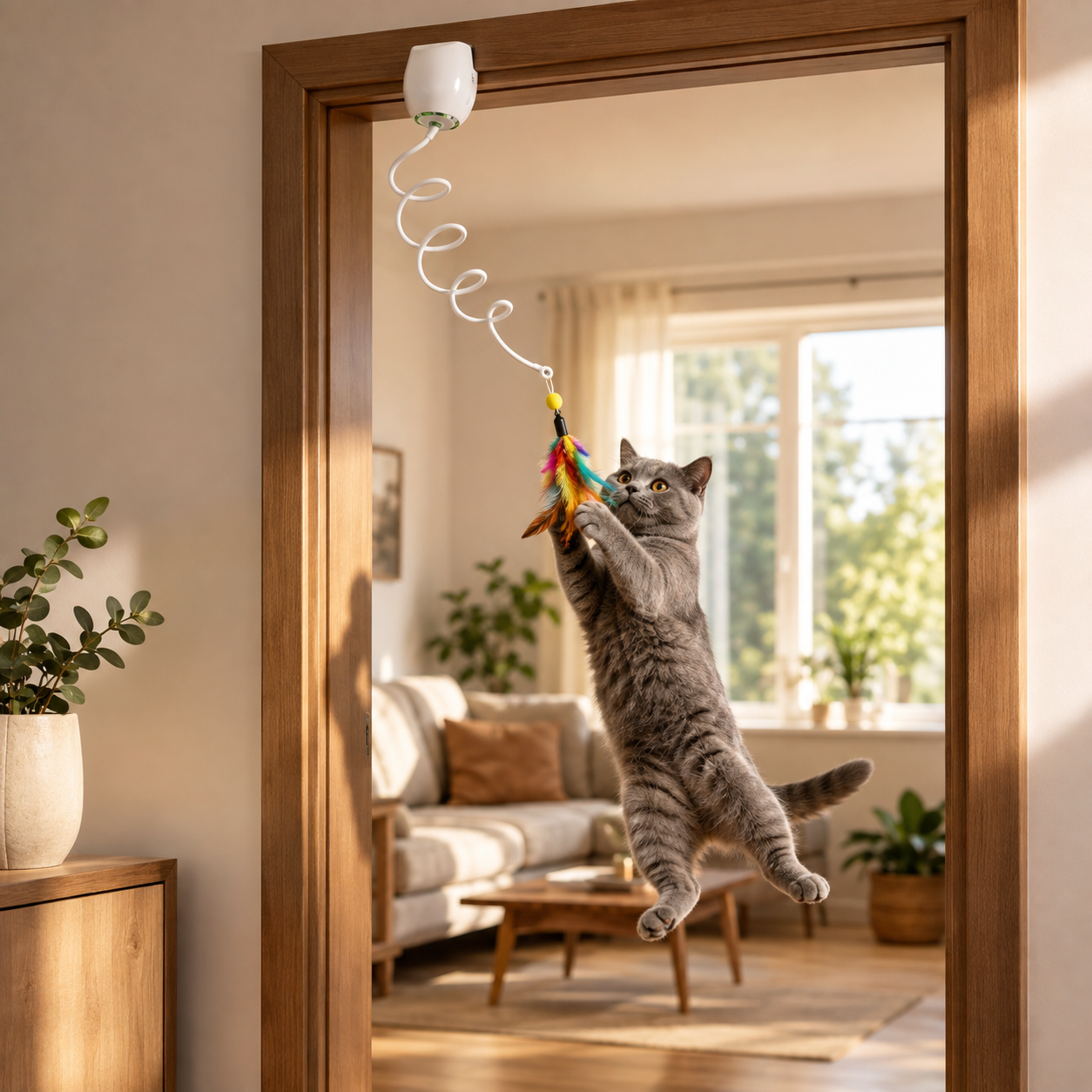Interactive Cat Teaser