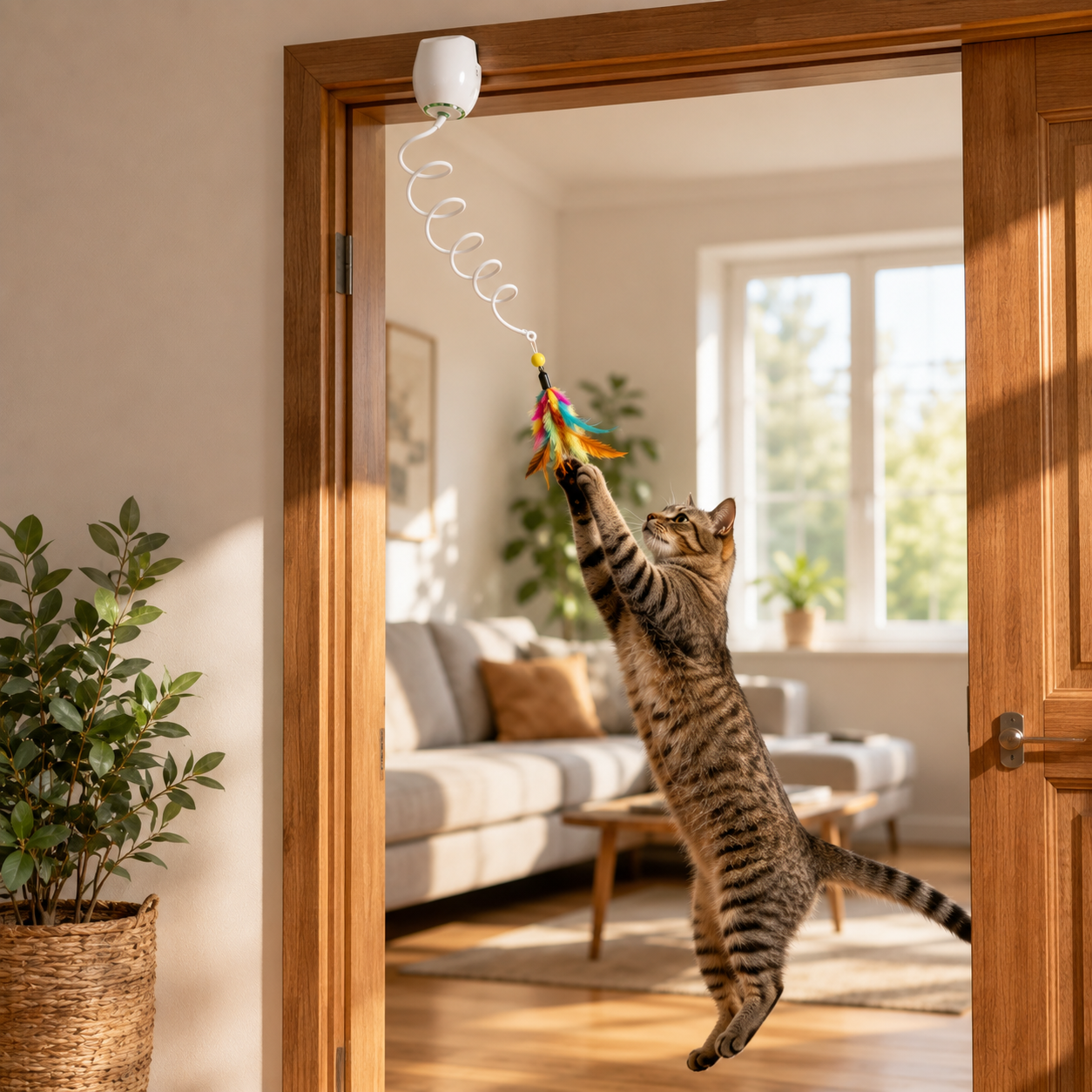 Interactive Cat Teaser
