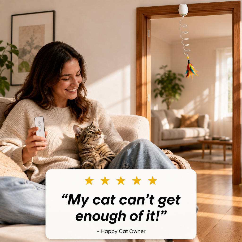 Interactive Cat Teaser