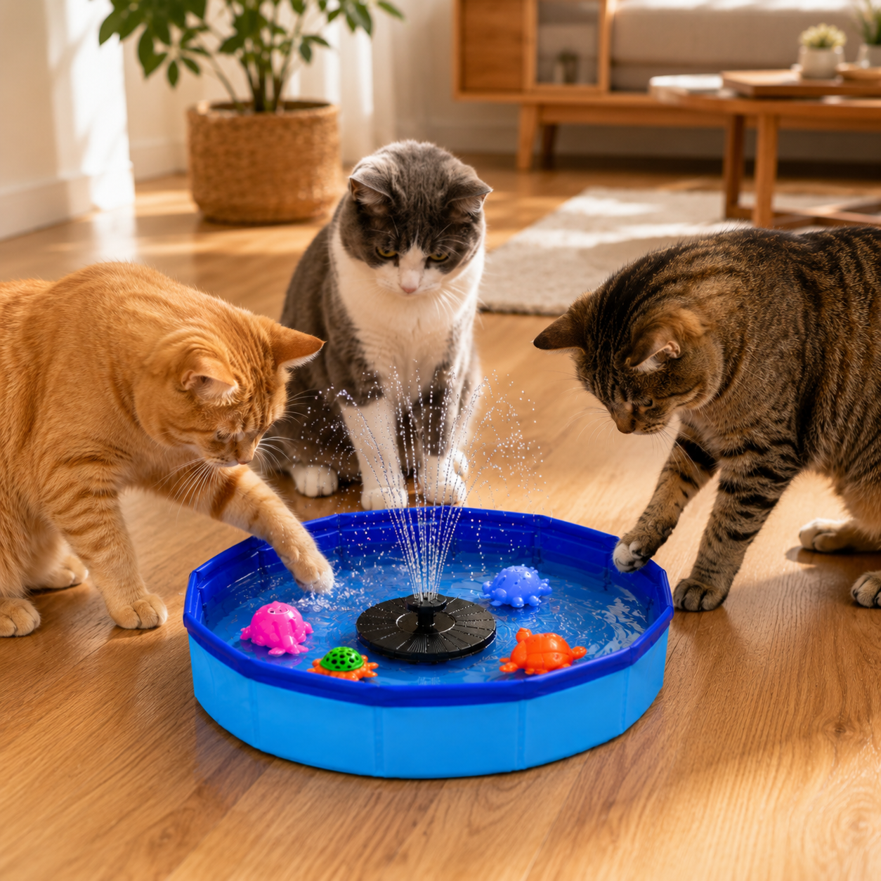 Cat Water Play Fountain