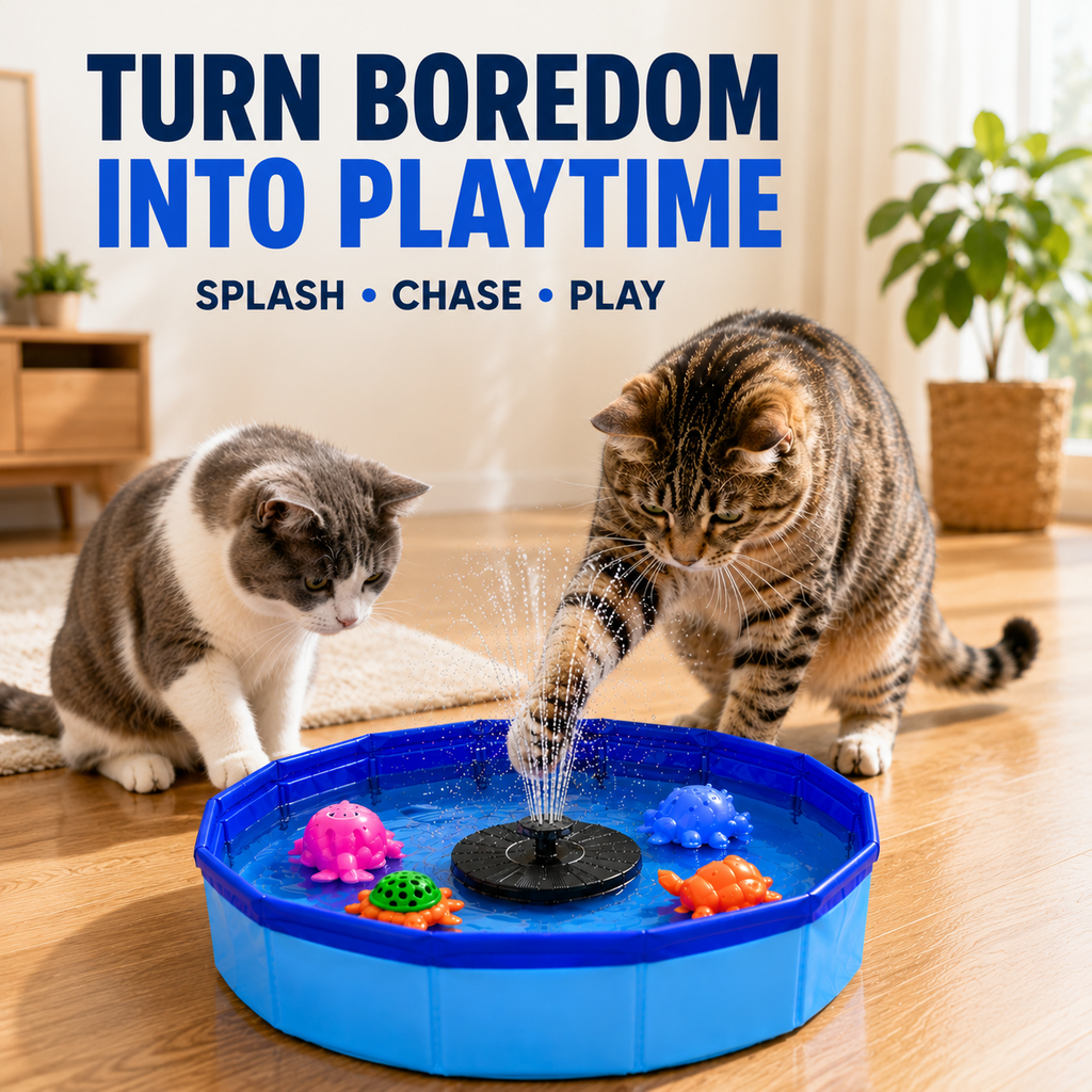Cat Water Play Fountain