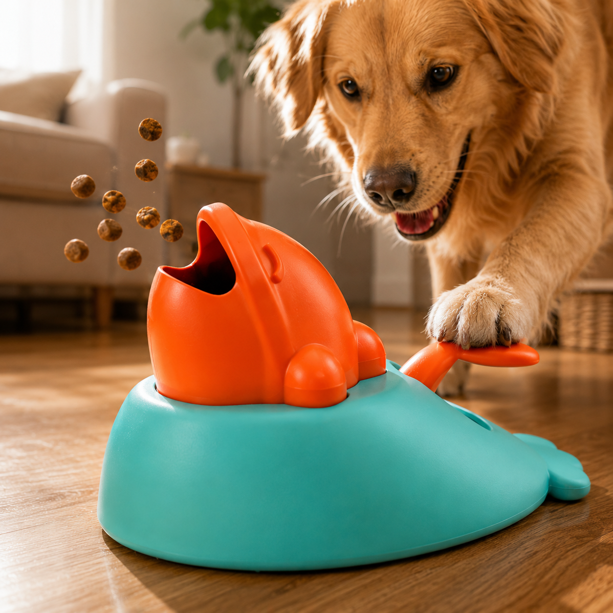 Interactive Treat Dispenser
