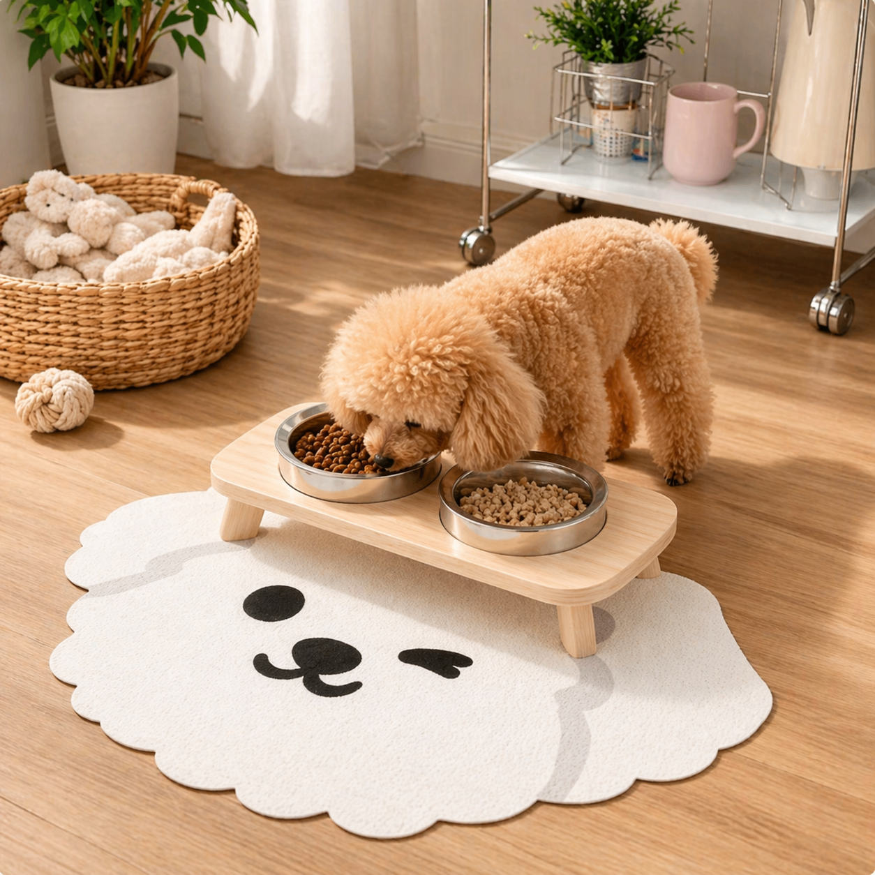 BuddyMat – Cartoon Pet Feeding Mat