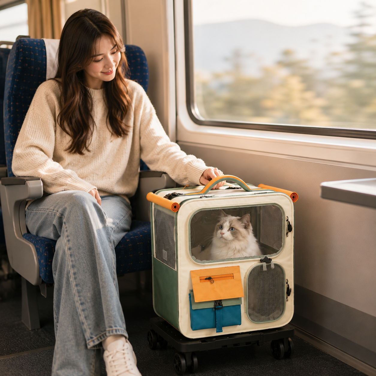 Swift-Glide Pet Cabin