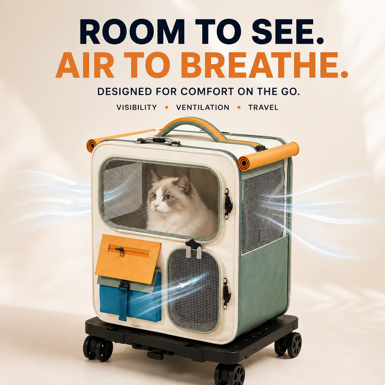 Swift-Glide Pet Cabin