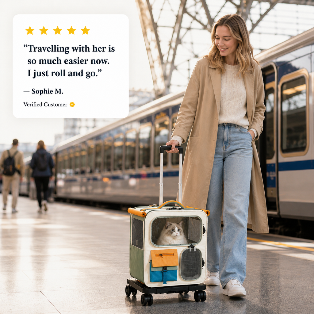 Swift-Glide Pet Cabin