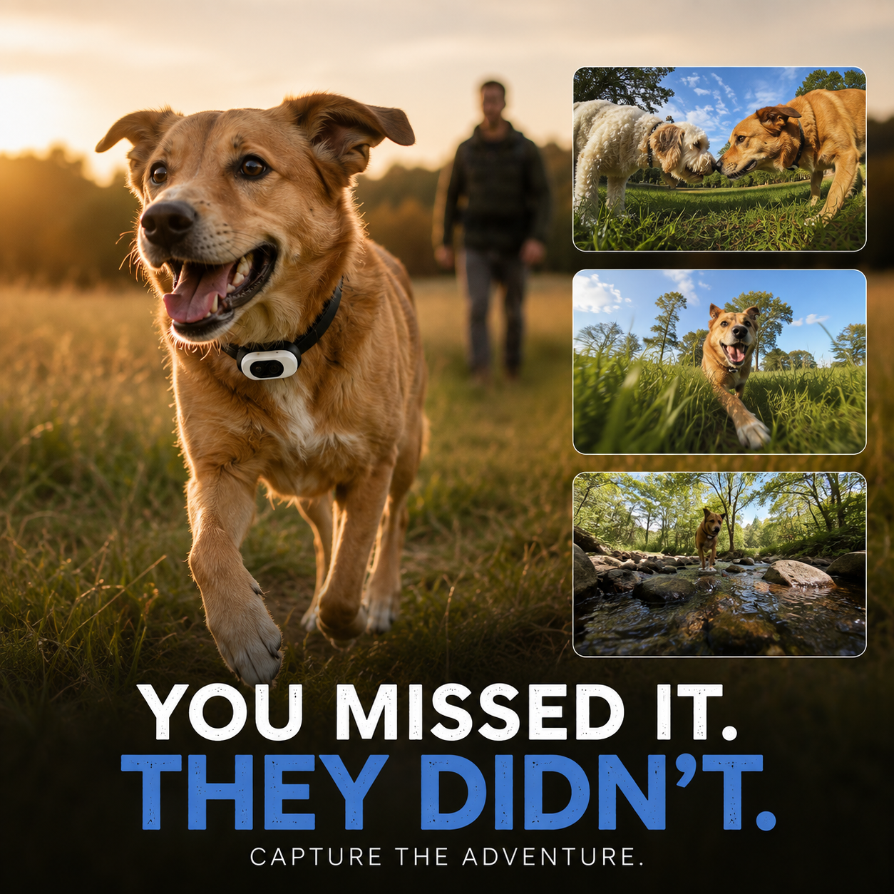 PawView HD Pet Collar Action Camera