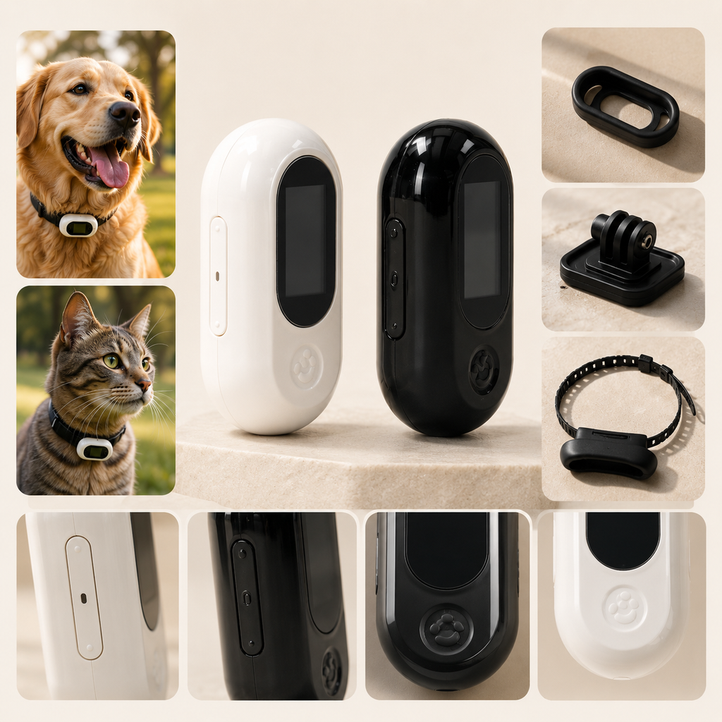 PawView HD Pet Collar Action Camera