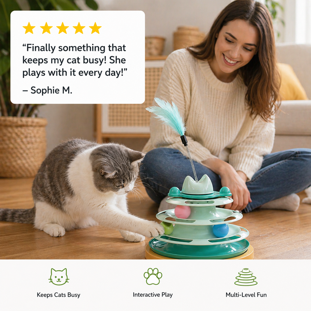 ChaseTower Cat Toy