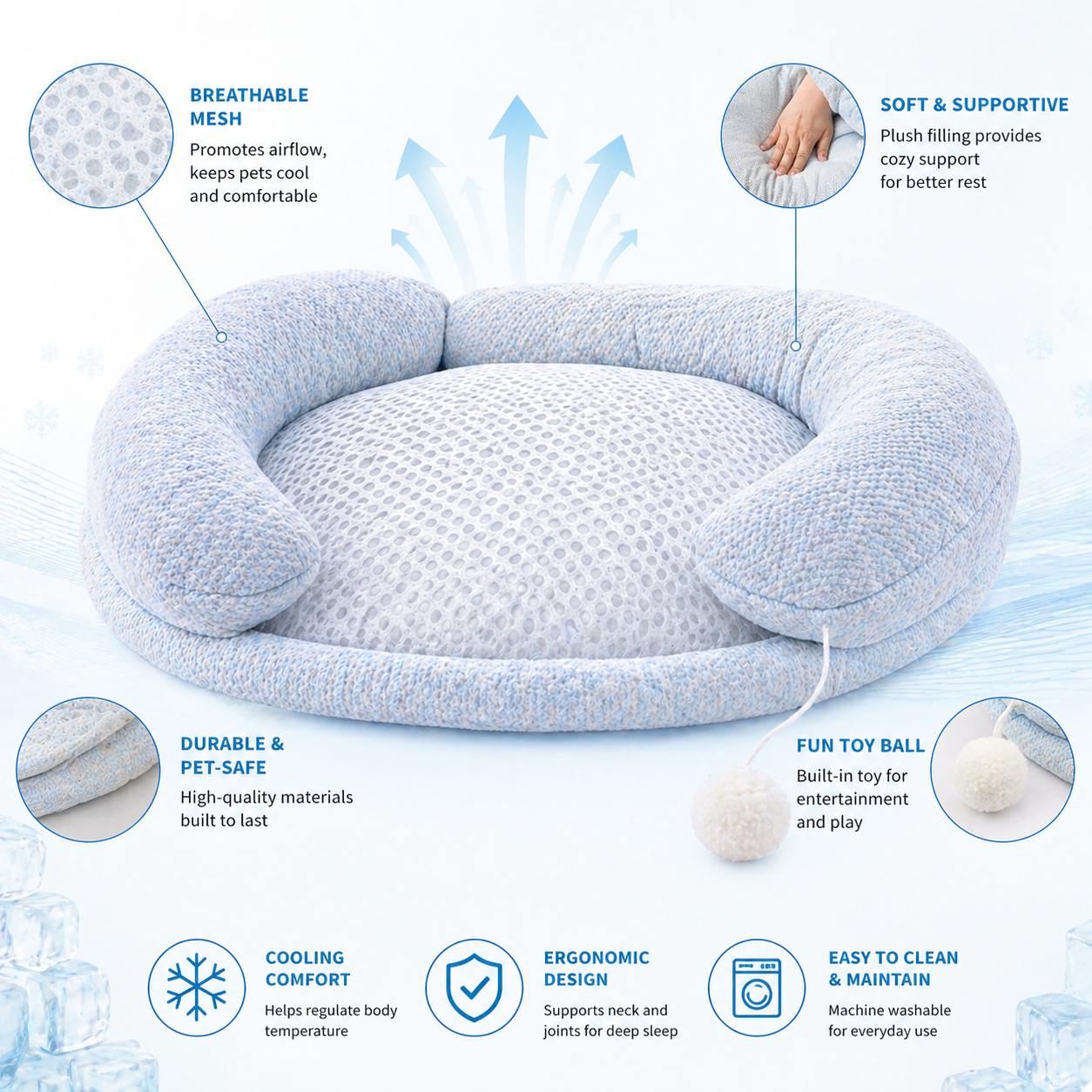 CoolNest Bed