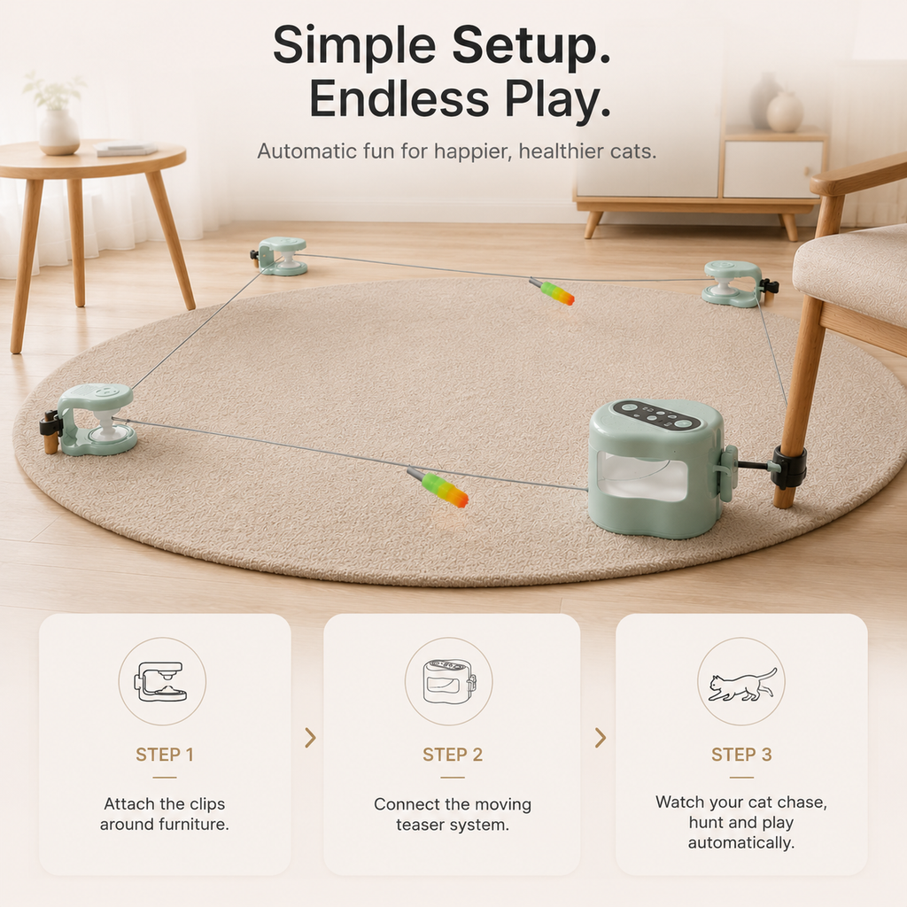 PawSprint Cat Toy
